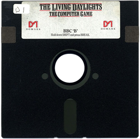 James Bond 007 in The Living Daylights: The Computer Game - Disc Image