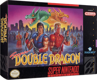 Super Double Dragon - Box - 3D Image