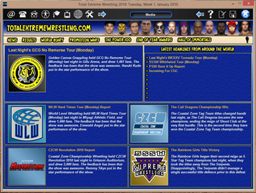 Total Extreme Wrestling 2010 - Screenshot - Gameplay Image