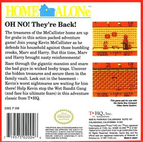 Home Alone - Box - Back Image