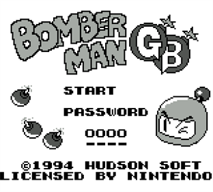 Bomberman Collection - Screenshot - Game Title Image