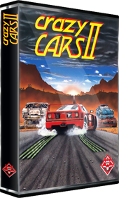 Crazy Cars II - Box - 3D Image