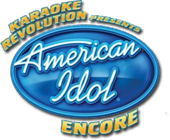 Karaoke Revolution Presents: American Idol Encore - Clear Logo Image