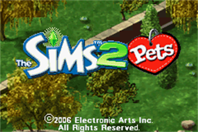 The Sims 2: Pets - Screenshot - Game Title Image