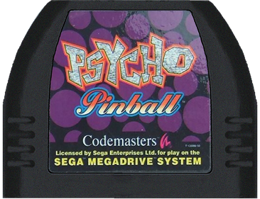 Psycho Pinball - Cart - Front Image