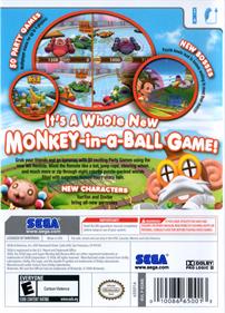 Super Monkey Ball: Banana Blitz - Box - Back Image