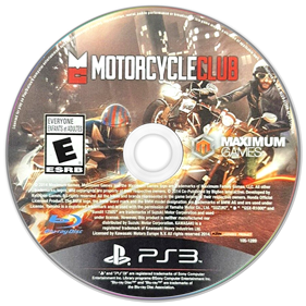 Motorcycle Club - Disc Image