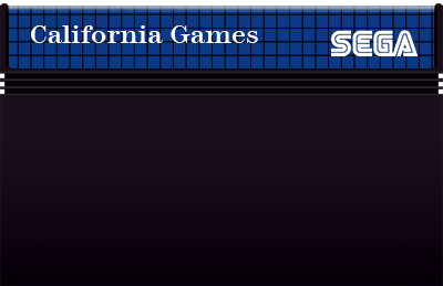 California Games - Cart - Front Image