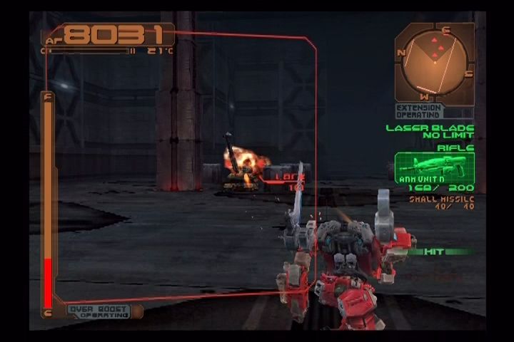 Armored Core 3  (PS2) Gameplay 