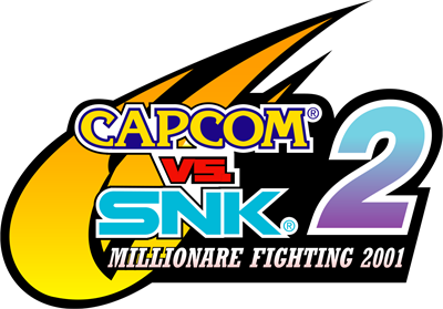 Capcom vs. SNK 2: Mark of the Millennium 2001 - Clear Logo Image