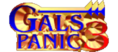 Gals Panic 3 - Clear Logo Image