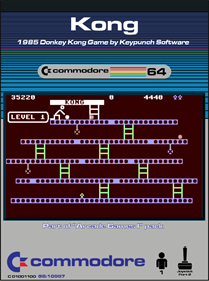 Kong (Keypunch Software) - Fanart - Box - Front Image