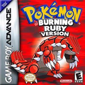 Pokémon Burning Ruby Advanced - Box - Front Image