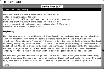 Nord and Bert Couldn't Make Head or Tail of It - Screenshot - Game Title Image