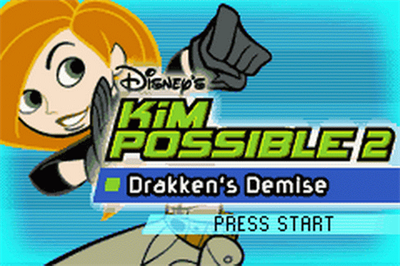 Disney's Kim Possible 2: Drakken's Demise - Screenshot - Game Title Image