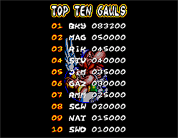 Astérix and the Great Rescue - Screenshot - High Scores Image