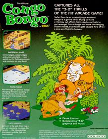 Congo Bongo - Box - Back Image
