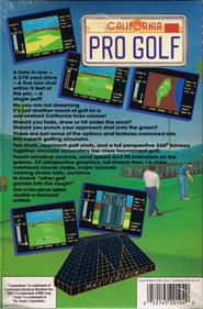 California Pro Golf - Box - Back Image