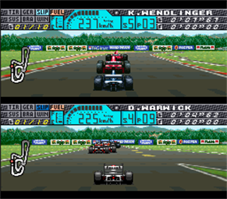 Human Grand Prix IV: F1 Dream Battle - Screenshot - Gameplay Image