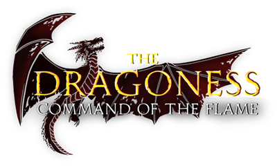 The Dragoness: Command of the Flame - Clear Logo Image
