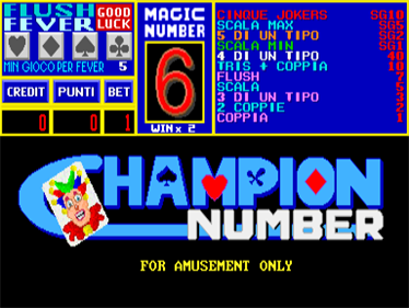 Champion Number - Screenshot - Game Title Image