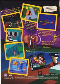 Bubsy 3D - Advertisement Flyer - Front Image
