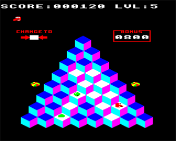 Q*Bert - Screenshot - Gameplay Image
