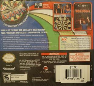 PDC World Championship Darts - Box - Back Image