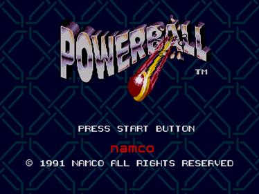 Powerball - Screenshot - Game Title Image