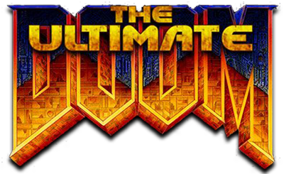 Ultimate Doom 3 & 4 - Clear Logo Image