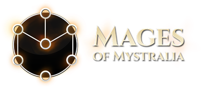 Mages of Mystralia - Clear Logo Image