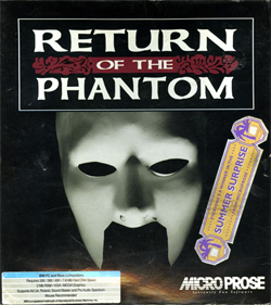 Return of the Phantom - Box - Front Image