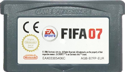 FIFA Soccer 07 - Cart - Front Image