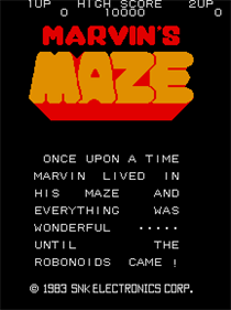 Marvin's Maze - Screenshot - Game Title Image