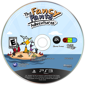 The Fancy Pants Adventures - Fanart - Disc Image