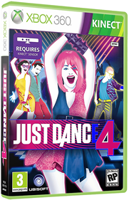 Just Dance 4 - Box - 3D Image