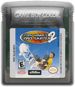 Tony Hawk's Pro Skater 2 - Fanart - Cart - Front Image