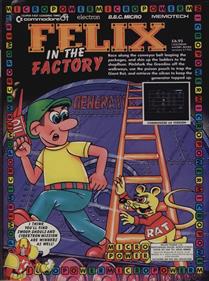 Felix in the Factory - Advertisement Flyer - Front Image