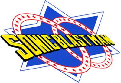 Sonic Blast Man - Clear Logo Image