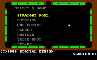 Giger Pool - Screenshot - Game Select Image