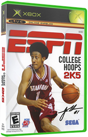 ESPN College Hoops 2K5 - Box - 3D Image