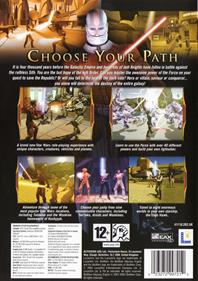 STAR WARS: Knights of the Old Republic - Box - Back Image