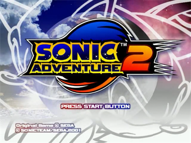 Sonic Adventure 2 - Screenshot - Game Title Image