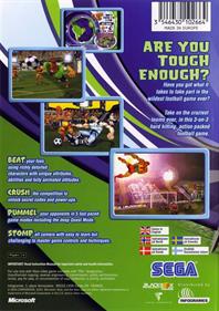 Sega Soccer Slam - Box - Back Image