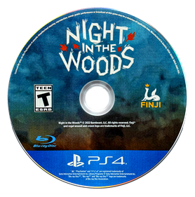 Night in the Woods - Disc Image