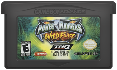 Power Rangers: Wild Force - Cart - Front Image