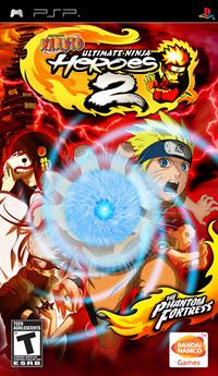 Naruto: Ultimate Ninja Heroes 2: The Phantom Fortress - Box - Front Image