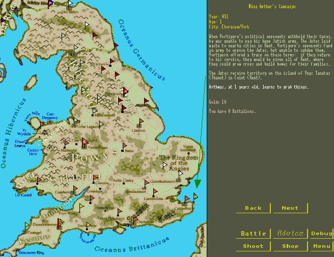 King Arthur's Campaign