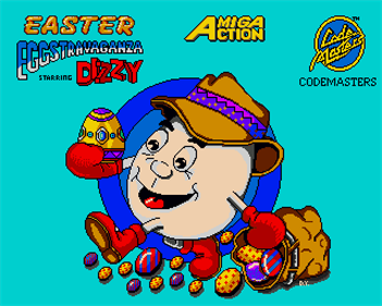 Easter Eggstravaganza Starring Dizzy - Screenshot - Game Title Image