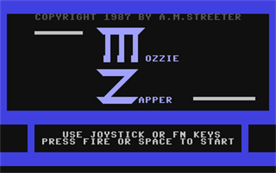 Mozzie Zapper - Screenshot - Game Title Image